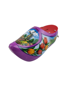  Spardose Clog Lila Holland