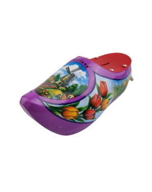  Money box clog Purple Holland