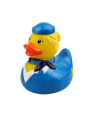  Quietscheentchen - Flugbegleiterin - Ente