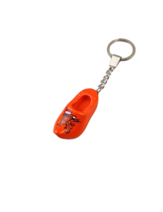  Sleutelhanger klomp oranje leeuw