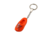 Oranger Löwen-Clog-Schlüsselring