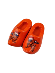  Clog-Magnet 4cm Orange Lion