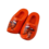 Clog-Magnet 4cm Orange Lion