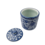 TRAA Delftsblauwe Wafel/koekjes pot met deksel (15x15x15cm)
