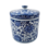 TRAA Delftsblauwe Wafel/koekjes pot met deksel (15x15x15cm)