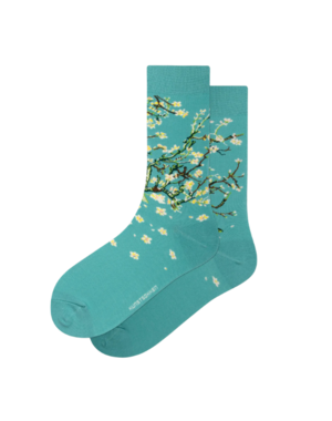 Vincent van Gogh almond blossom art socks