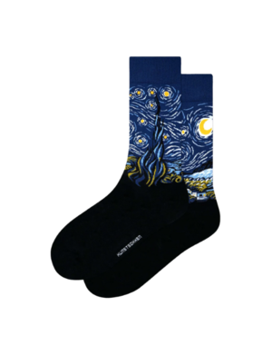 Vincent van Gogh Starry Night Art Socks