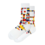 Piet Mondrian Art Socken 3er-Pack - 36/40 und 41/46