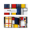 Piet Mondrian Art Socken 3er-Pack - 36/40 und 41/46