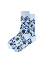  Delft Blue Artificial Socks Size 36-40
