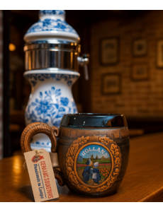 Handgemaakte keramische mok Holland 500ml