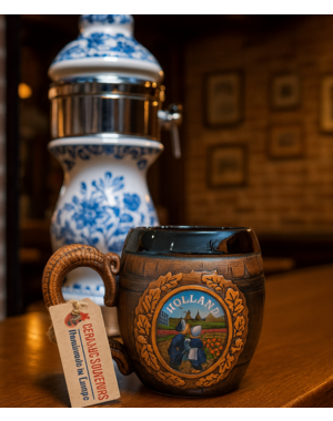 Handgemaakte keramische mok Holland 500ml