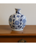 TRAA Delftsblauwe vaas bollend - 26cm hoog