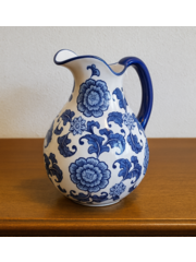 TRAA Delftsblauwe schenkkan - hoogte 26cm