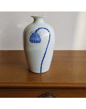 TRAA Ceramic Jug with one flower - 33cm high
