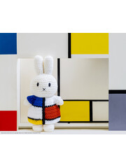  Nijntje Mondriaan jurk 20cm - gehaakt
