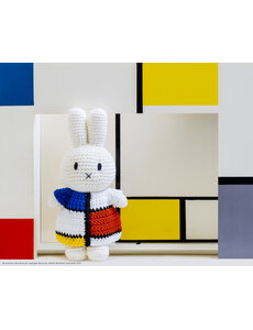  Nijntje Mondriaan jurk 20cm - gehaakt