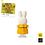 Miffy sunflowers van Gogh 20cm - crocheted