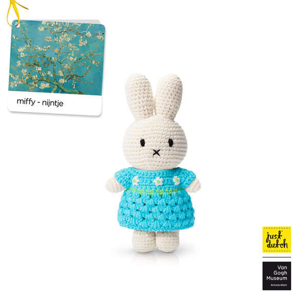 Miffy Mandelblüte van Gogh 20cm - gehäkelt