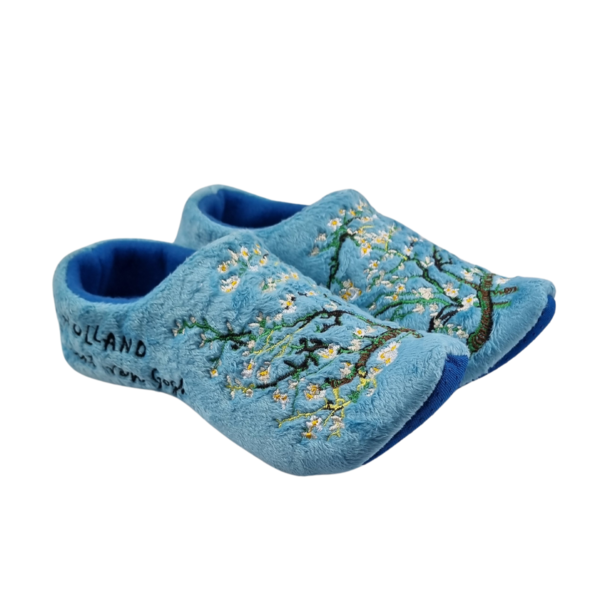 Clog-Hausschuhe Mandelblüte Vincent van Gogh