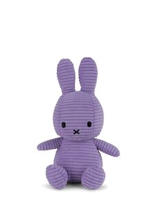  Nijntje Ribfluweel paars - 23cm knuffel