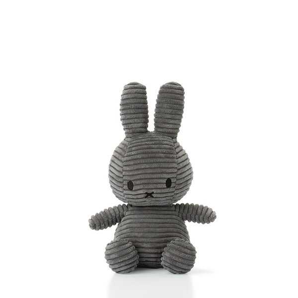 Miffy Corduroy grey - 23cm cuddly toy
