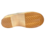 DINA Schwedische Holzschuhe – Gold mit echtem Leder