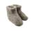 DINA  Wonderfully Soft Wool Slippers – High Model Natural Grey
