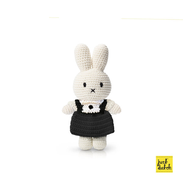 Miffy school uniform plush 20cm - crocheted