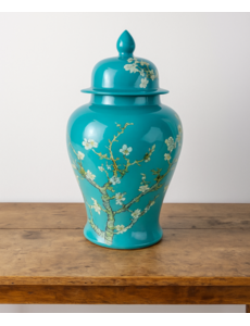 TRAA Ceramic vase - Vincent van Gogh almond blossom (35cm)