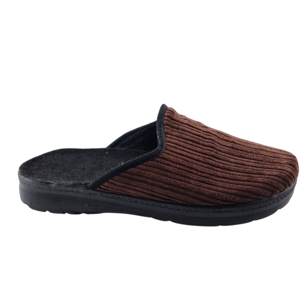 DINA Instapper heren maat 41 t/m 46 - kleur Bruin corduroy