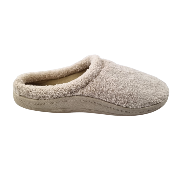 DINA Damen-Slipper beige – wunderbar weich mit fester Sohle
