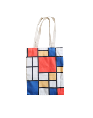 DINA canvas bag - Mondrian