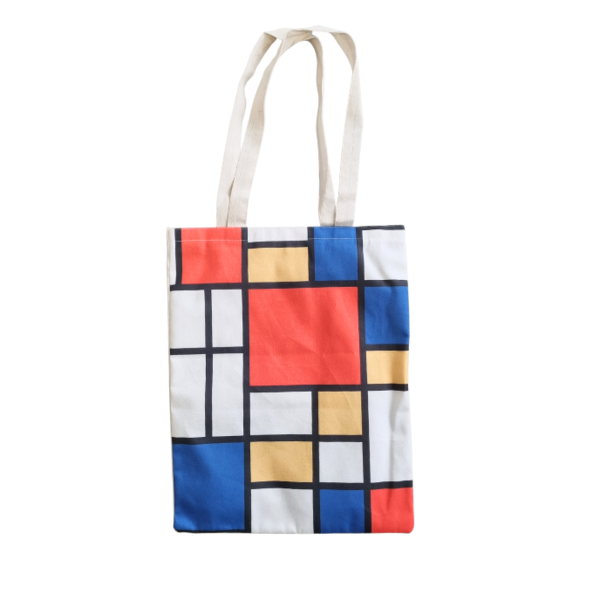 DINA canvas tas - Mondriaan