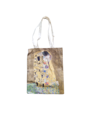 DINA canvas tas - Gustav Klimt - De Kus
