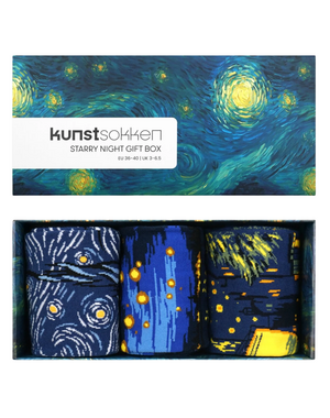  Art Socks Starry Night 3-Pack – 36/40 and 41/46
