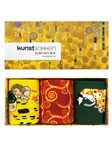  Kunstsokken Klimt 3-pack - 36/40 en 41/46