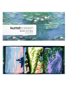  Kunstsokken Monet 3-pack - 36/40 en 41/46