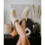 DINA  Wunderbar warme Wollpantoffeln – Hohes Modell in Off-White