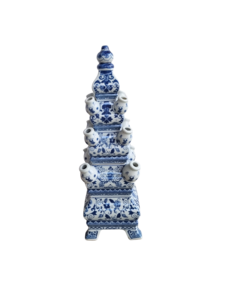  Piramide vaas voor tulpen 2-delig 46cm hoog (3 kleuren te bestellen)