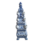 Pyramid tulip vase 2-piece 46cm high (available in 3 colors)