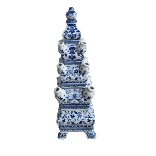 Pyramid tulip vase 2-piece 46cm high (available in 3 colors)