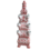Pyramid tulip vase 2-piece 46cm high (available in 3 colors)