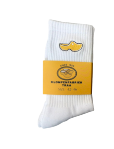 TRAA Traa Socken – bestickte Clog-Socken – Traa Merchandise – Größen 36–41/42–46