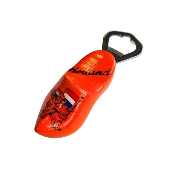 Holzschuhöffner orangefarbener Löwe