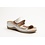 Leon Footwear Sandals with Velcro and anti-slip studs in the sole - Pearl pink
