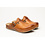Leon Footwear Men's slip-on clog in sizes 41 to 47 - with anti-slip stud - brown