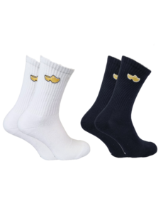 TRAA Traa socks - clog socks embroidered - Traa merchandise - 36-41/42-46 - black or white