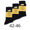 3-pack 42-46 black