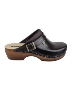 Leon Footwear LEON men's clog in sizes 41 to 47 - brown